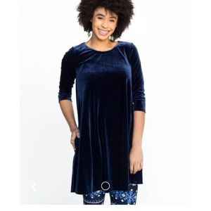 Agnes & Dora Velvet Swing NWT Large